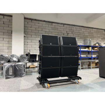 Dual 12-inch Active Line Array Speakers