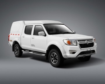 New Diesel Rich Pickup Trucks Closed Cargo Box