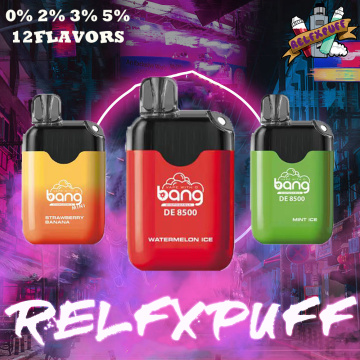 Bang de8500 puffs μίας χρήσης vape πρωτότυπο e τσιγάρο