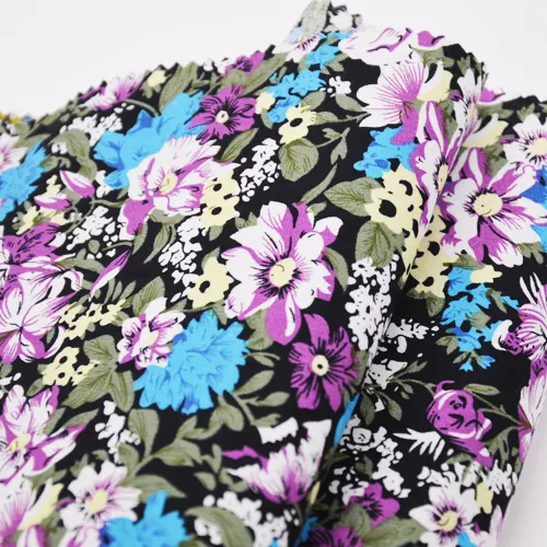 100% Cotton Plain Printed Fabric