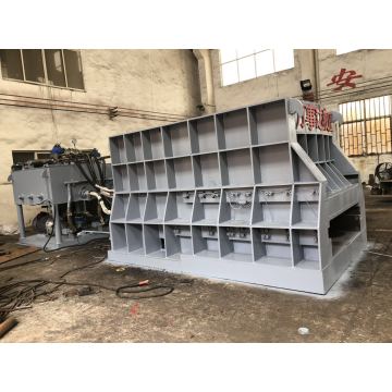 Corte de chatarra de metal horizontal