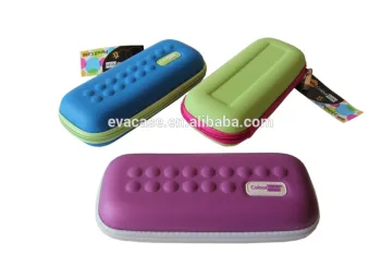 China Factory OEM/ODM EVA Smiggle Pencil case of custom eva pencil box with zipper and custom logo