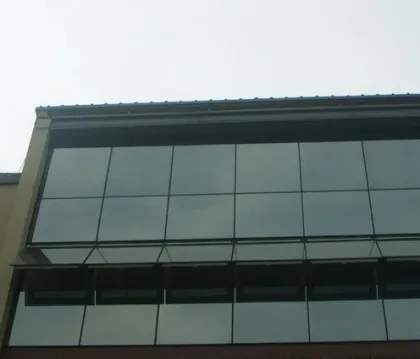 Simple Structure Aluminum Curtain Wall Profile Mill Finish