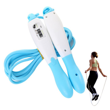 Wholesale Fitness Equipment: Weighted PVC Skipping Ropes with Calorie Counter for Training