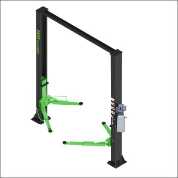 PULI 4T Hydraulic Clear Floor Two Post Car Lift PL-4.0-2DAS--Single Side Lock Release