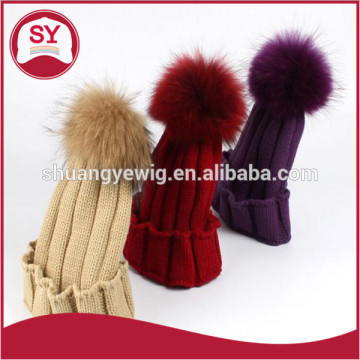 Customize high quality crochet hat for women and design you logo lady winter hat