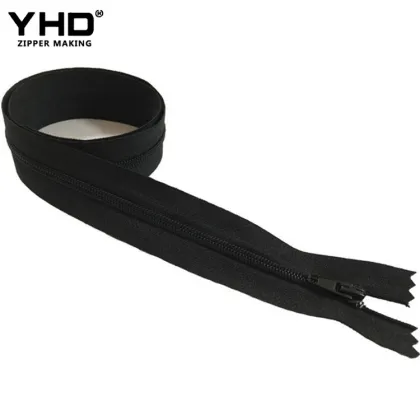 Brand logo personalized tpu coating nylon waterproof water resistant zipper