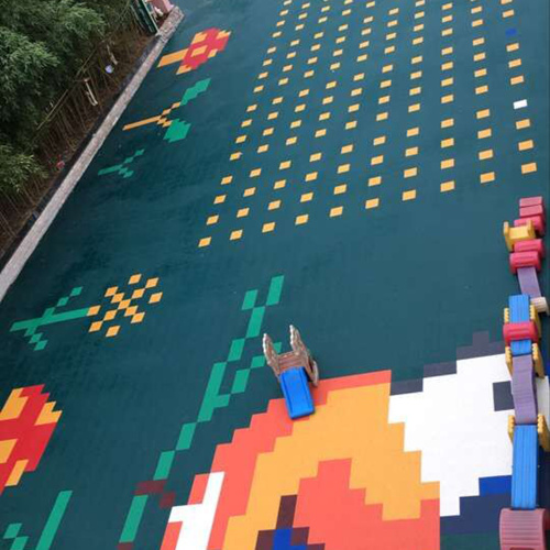 populares alfombras de jardín de infancia al aire libre que cubren