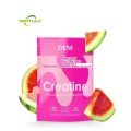 creatine gummies watermelon berry strawberry flavor lemon