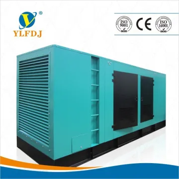 600kw Yuchai silent diesel generator set