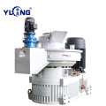 Vertical ring die wood pellet energy saving machine