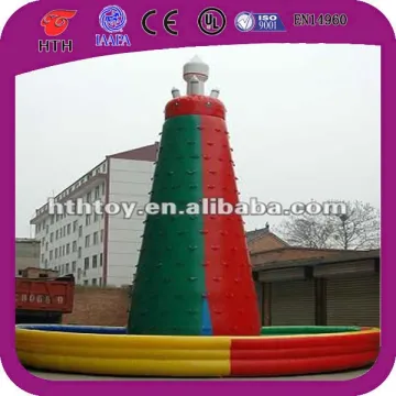 Inflatable fashion game inflatable ladder climb amusement park rock climbing wall