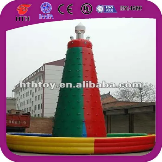 Inflatable fashion game inflatable ladder climb amusement park rock climbing wall
