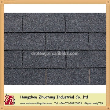 Starfoo brand 3-tab asphalt shingle--onyx black