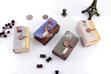 Korea creative wooden purse coin purse wholesale custom wooden purse
