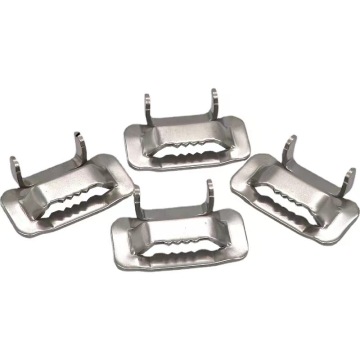 304 Stainless Steel Ear-lokt Buckle - Metal Buckle for Steel Cable Tie and Banding
