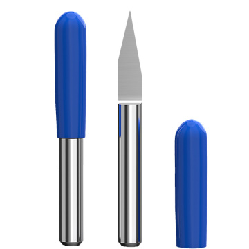 3D End Mill V kształt narzędzie do cięcia węgla wolframowego do grawerowania rowka CNC V i cięcia PCB w drewnie