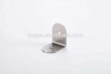 stainless steel toilet partition corner bracket