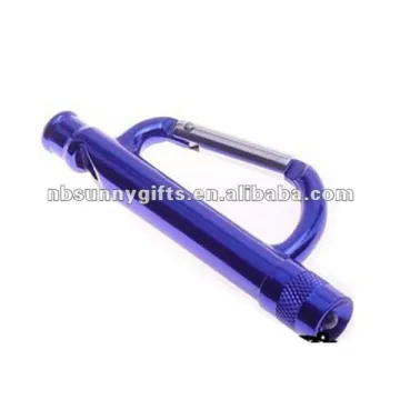 aluminium LED key light carabiner