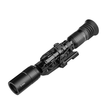 Attrezzatura da caccia alla spina 3-24x Ultra 4K Night Vision Cope con torcia WiFi