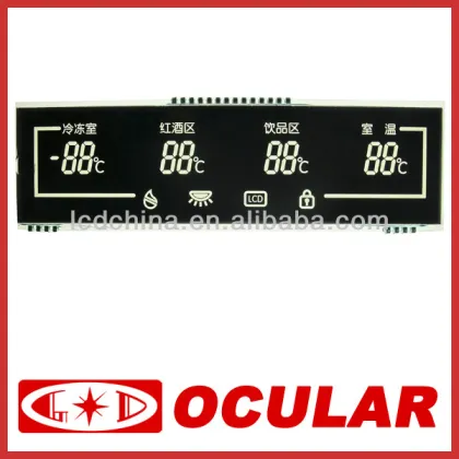 Refrigerator TN LCD Glass Panel