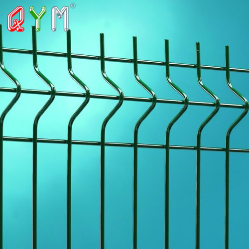 Paneles de valla de malla de alambre soldado cerca 3D curva