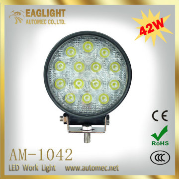 Fashion high quality 42W 6000K PC IP 67 car work led light