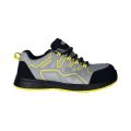 Grey Flyknit TPU Safety Shoes for Worker