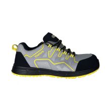 Lightweight Grey Flyknit Tpu Safety Shoes For Worker