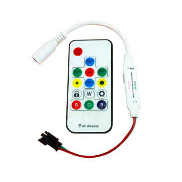 14 clave DC 5V 12V SP103E RGB Remoto inalámbrico Mini RF LED Controller