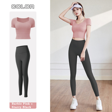 Roupas de treino verdes para entusiastas de ioga