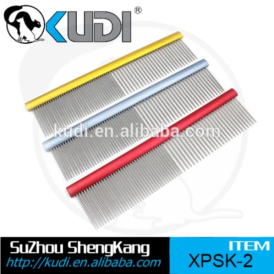 2016 new style stainless steel dog hair comb