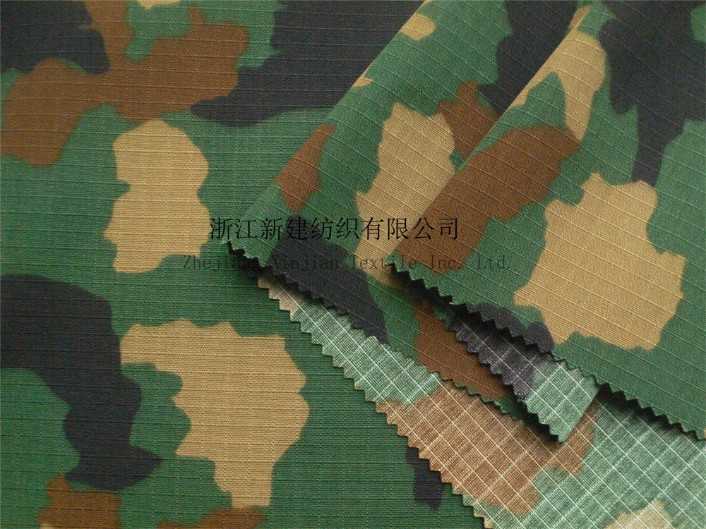 TC Rip-Stop Africa Woodland Camouflage Fabric