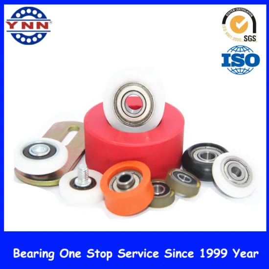 Colors Nylon Pulley Plastic Deep V-Groove Ball Bearing