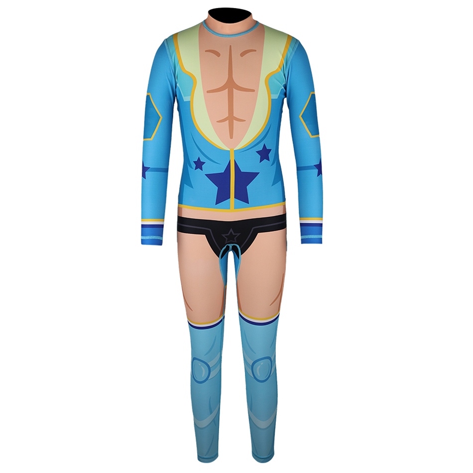 Seaskin MMA One Piece Rash Guard personalizzato Cartoon