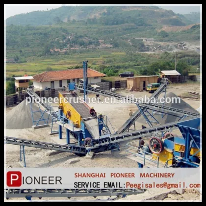 Construction waste recycling process equipment/road construction equipment
