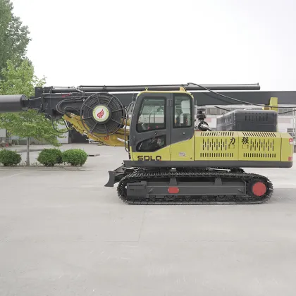 Electric Vibrating Hammer Pile Driver for Ground Screws and Square Rod Piles