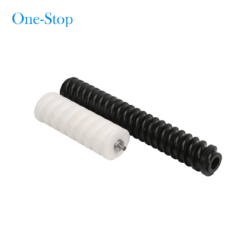 Reinforced nylon screw pusher screw