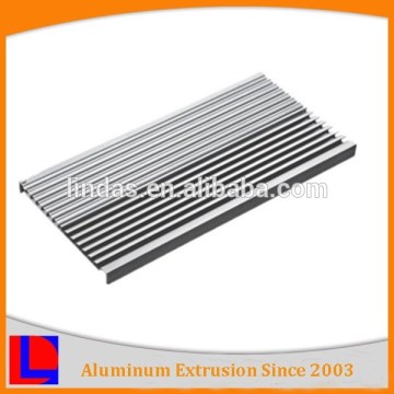 Silver anodized mill polished structral aluminum panel construct aluminum plate with stripe