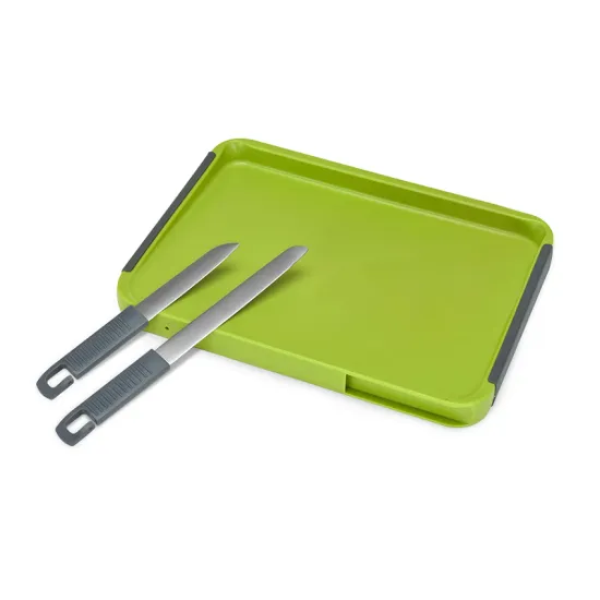 China Kitchen Plastic Fruit Chopping Board with Knife Set: Your Ultimate Cooking Companion