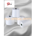 100% 폴리에스터 원사 40/2 OPTICAL WHITE