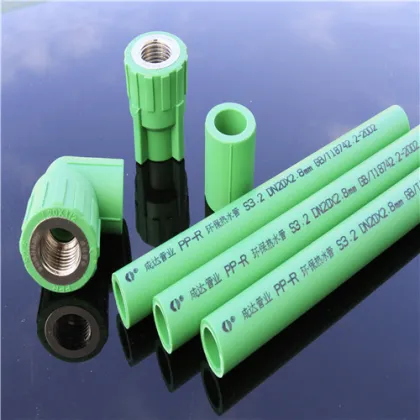 white PPR water pipes for hot/cold water