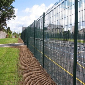 Powder Coated Wire Mesh Panel 3D for Fencing