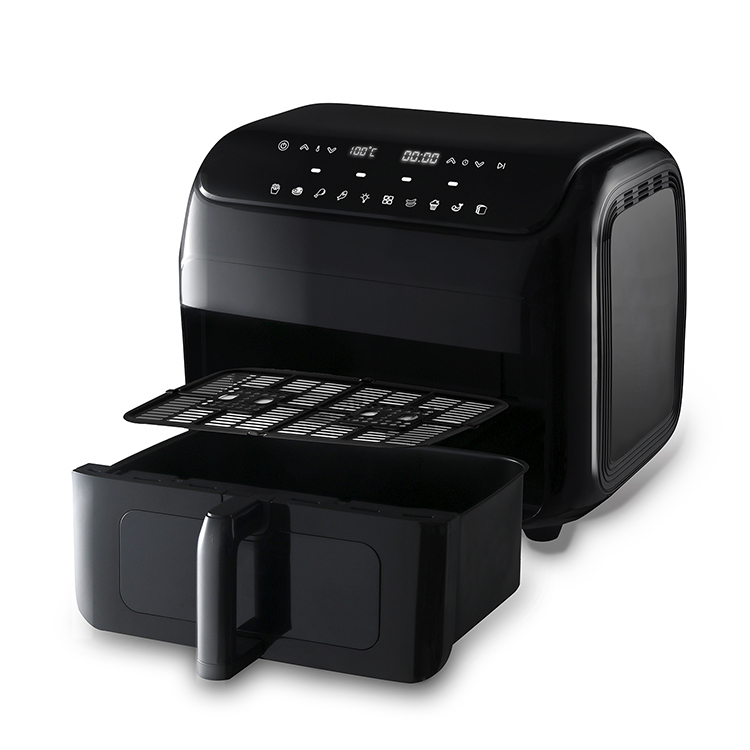 New 5L 6L 7L 8L 12L oil Free Fryer Electric deep Digital rapid Air Fryer stainless Steel, smart air fryer