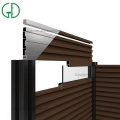 GD Aluminium Fencing Slat Horizontal Rail