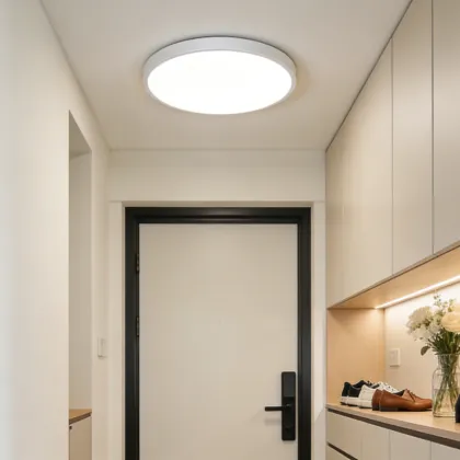 Ceiling lamp with soft light spread