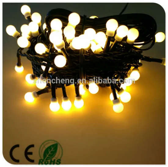 50L led string ball light warm white outdoor use led christmas lights