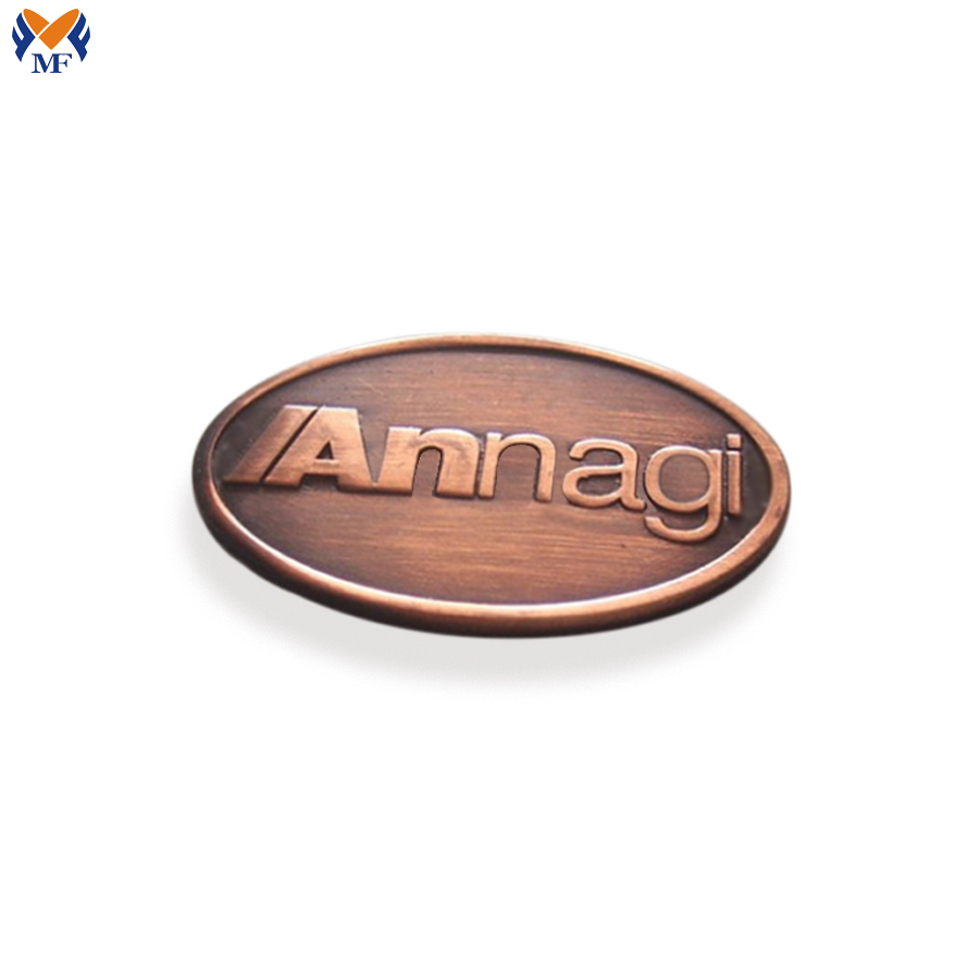 Metal Logo Plates For Handbag