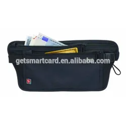 Travel Security RFID Blocking Waist Stash