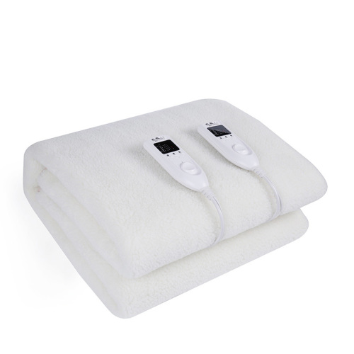 Fitted double warmer electric blanket